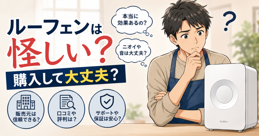 ルーフェンは怪しい?購入して大丈夫?