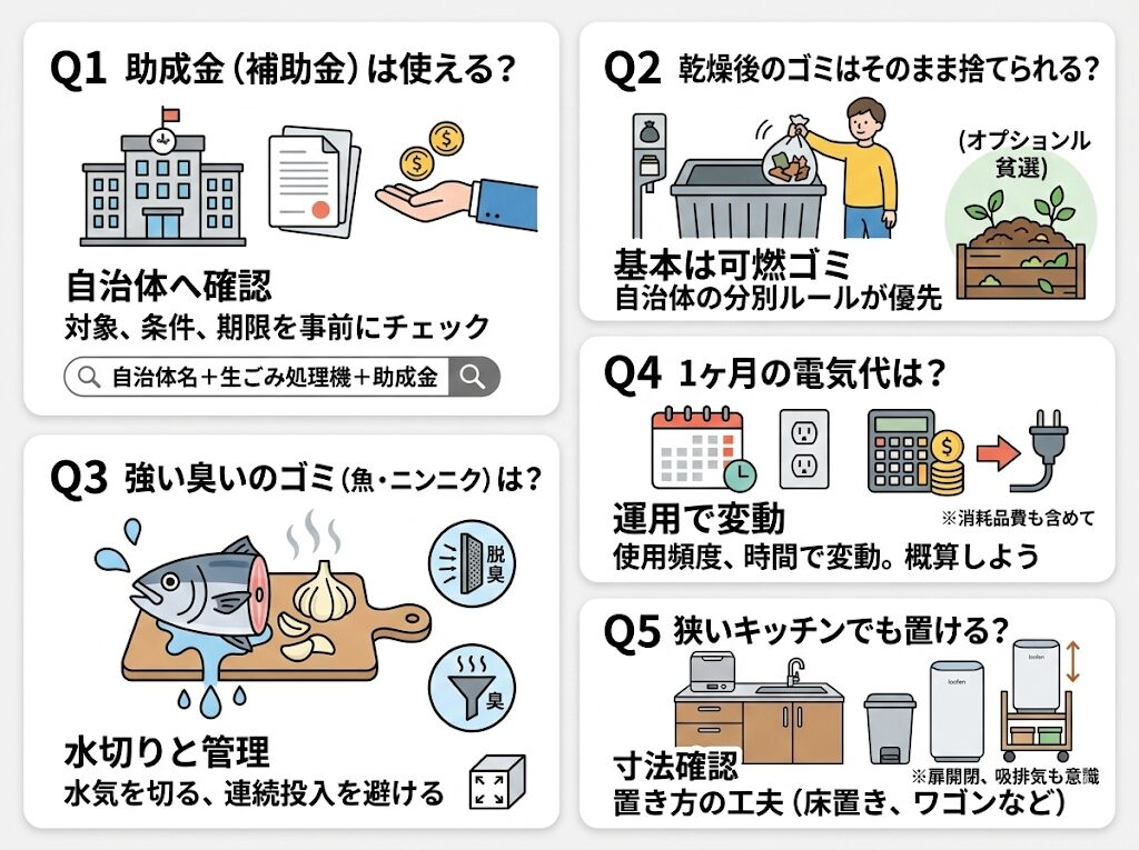 ルーフェンとパリパリキューの良くある５つの質問