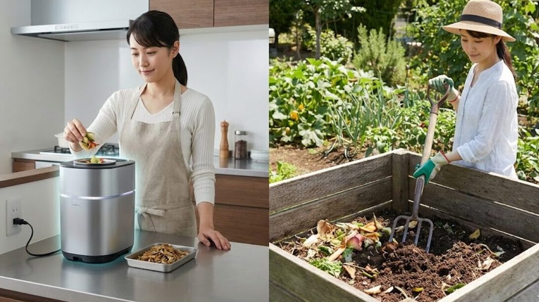生ゴミ処理機とコンポストの違い