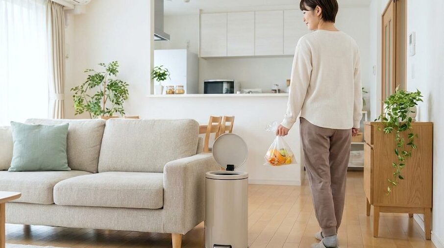 リビングの生ゴミの臭いを防ぐ注意点