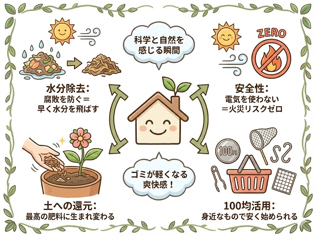 まとめ|生ゴミ乾燥機の自作でエコな暮らし