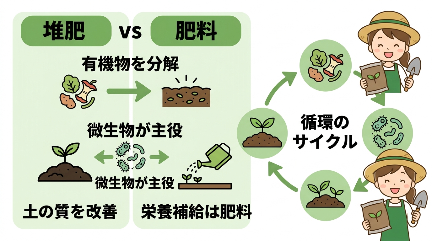 堆肥の作り方の基本と仕組み