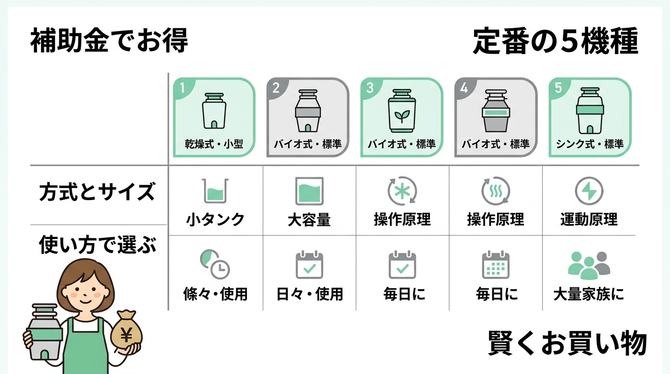補助金でお得に買えるおすすめ機種5選