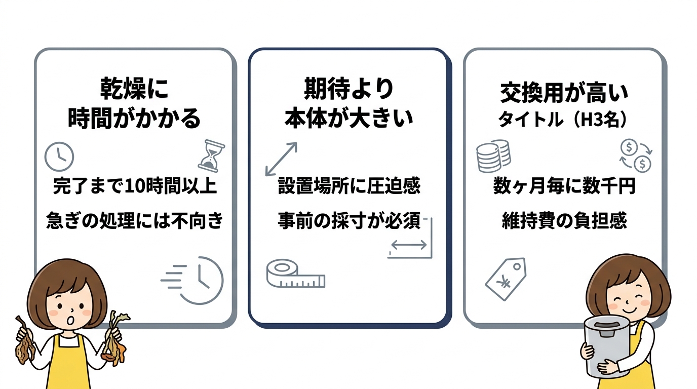 パリパリキュー愛用者の悪い口コミ