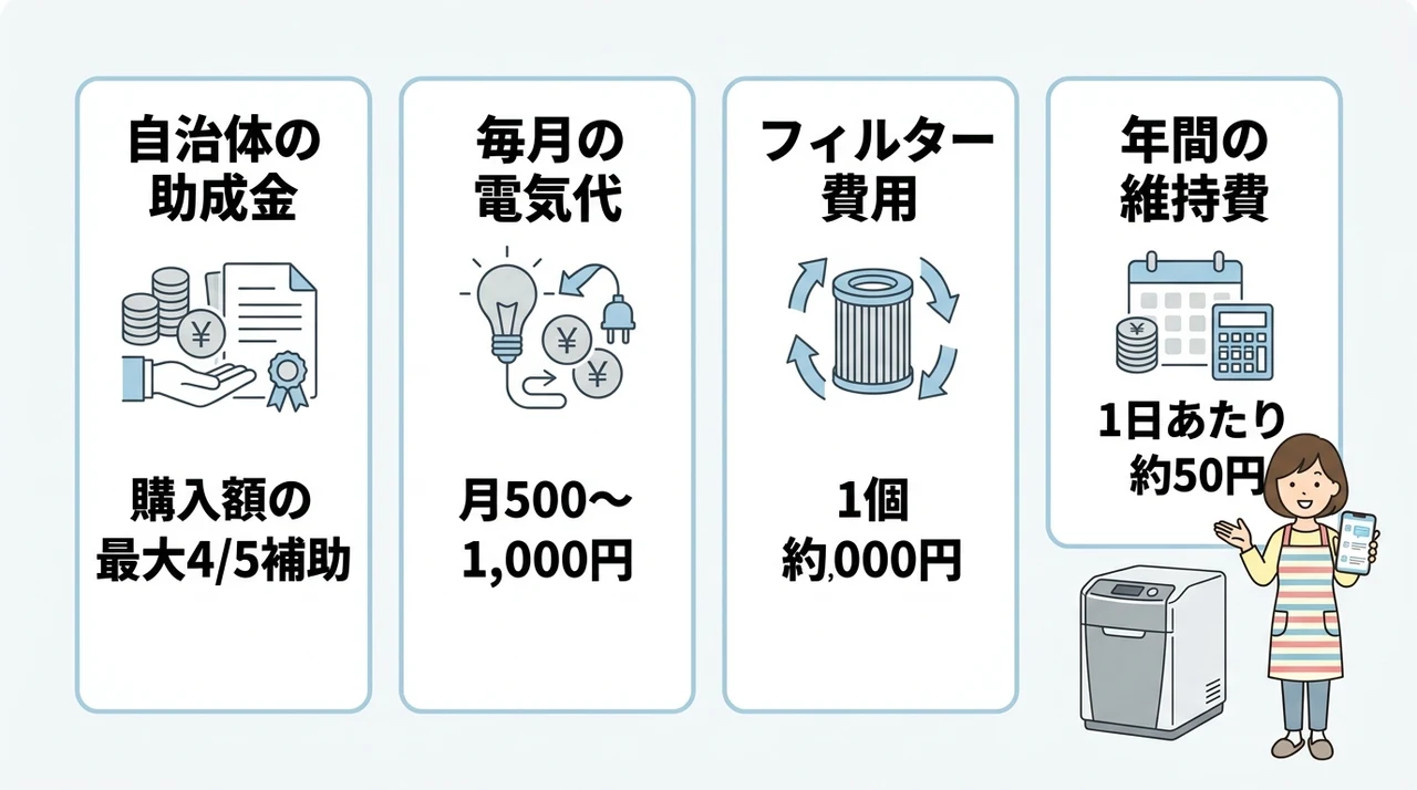 ルーフェンの維持費と助成金の活用法