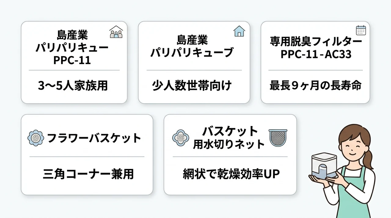 おすすめのパリパリキュー関連商品5選