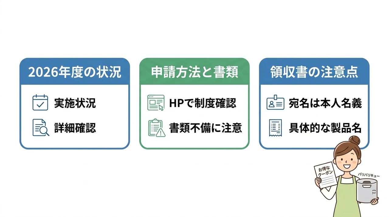 実質半額も!自治体の助成金制度で安く買う手順
