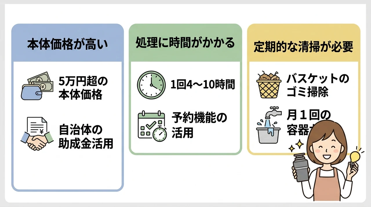 事前に知っておきたいデメリット3つ