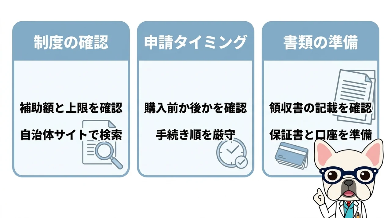 助成金でライトをお得に導入する方法