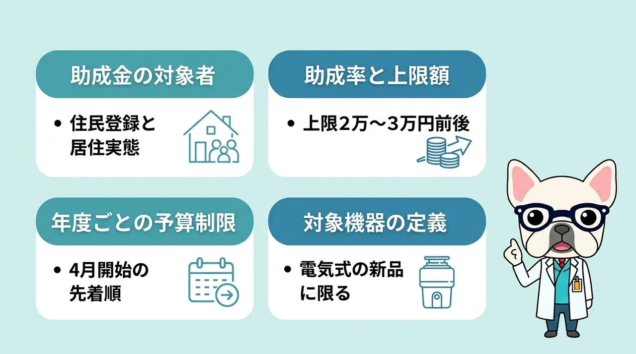 パリパリキューの助成金制度とは？基本条件を解説