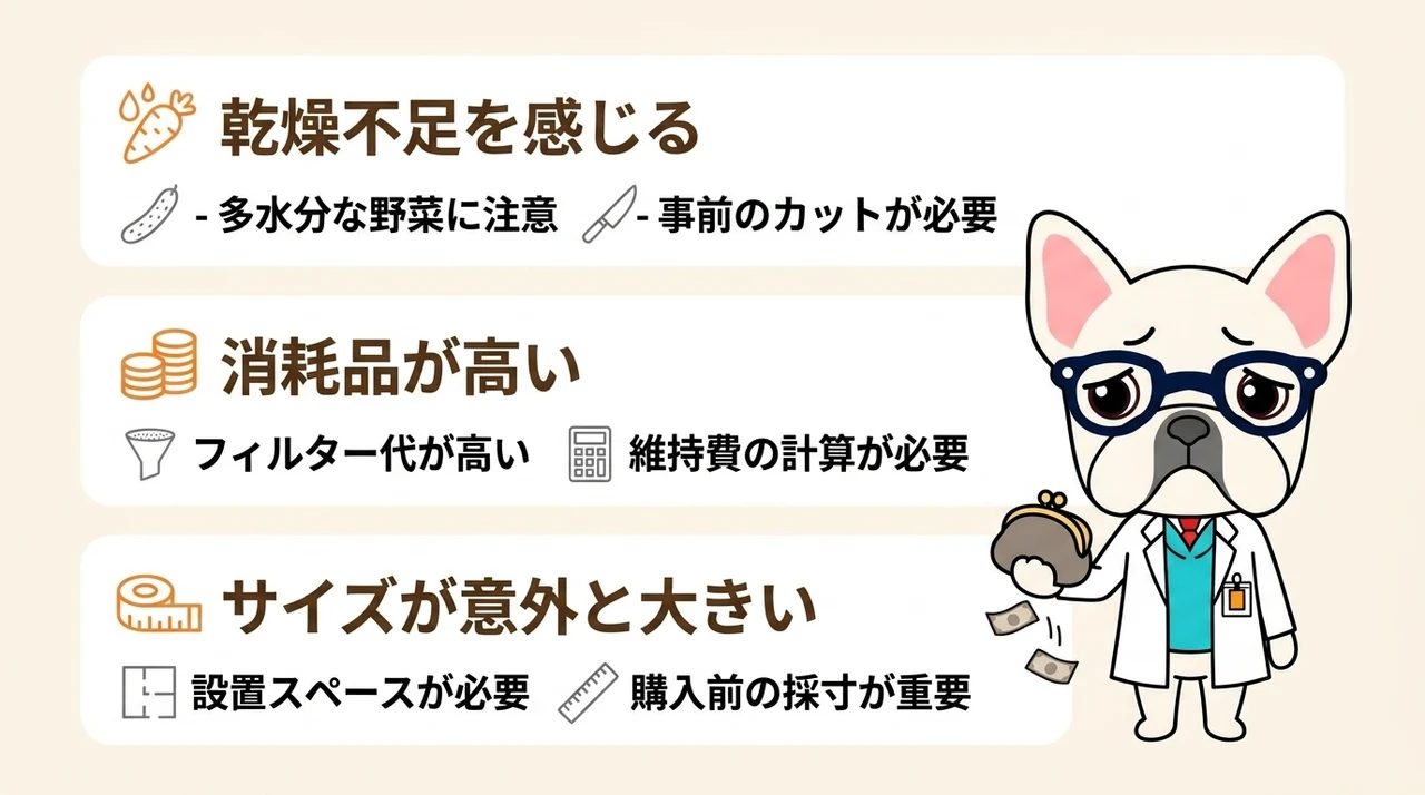 パリパリキューに関する悪い口コミ