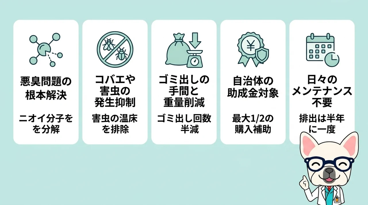 ワンニャクスルを使う5つのメリット