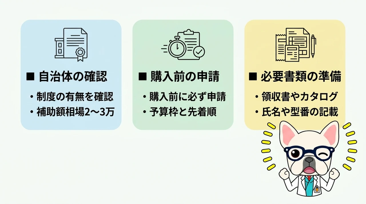 ナクスルの助成金制度と申請方法
