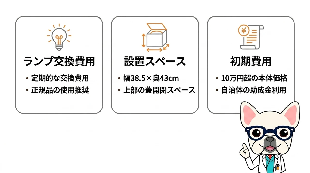 購入前に確認したい3つのデメリット