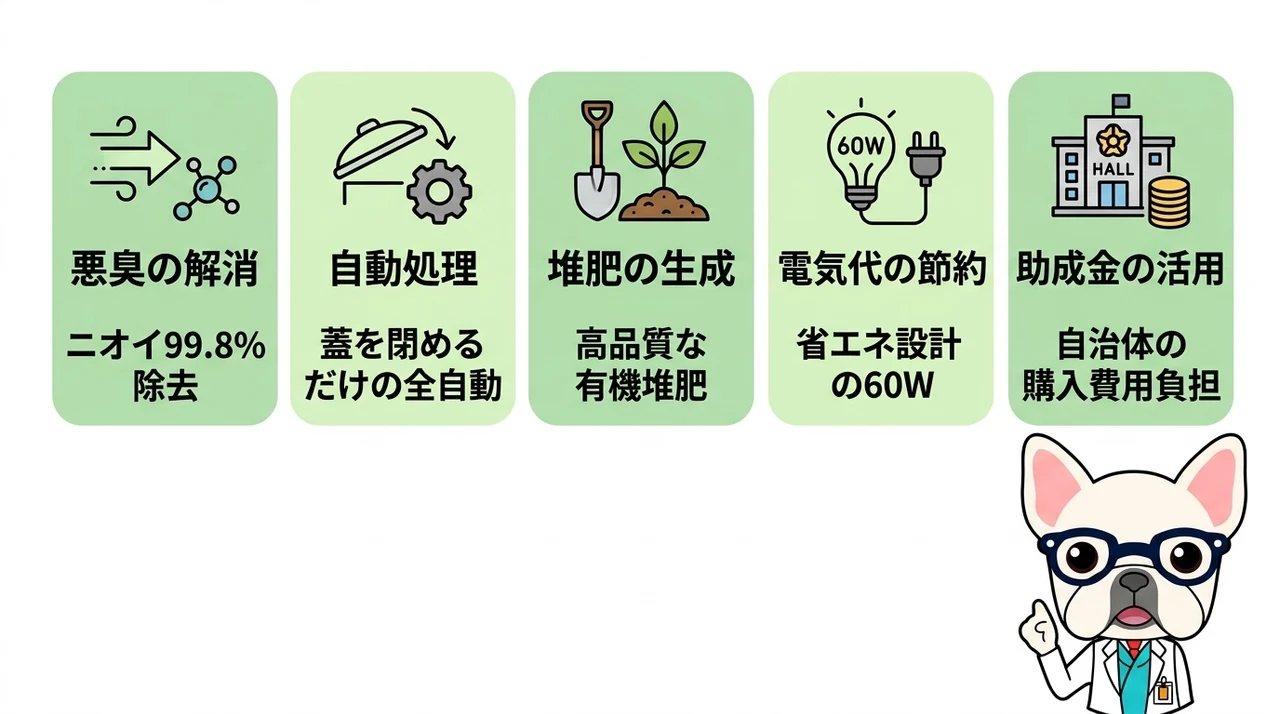 生活が劇的に変わる5つのメリット