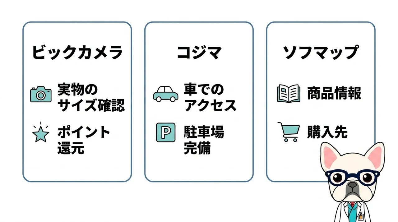 ナクスルを実店舗の販売店で買うなら？
