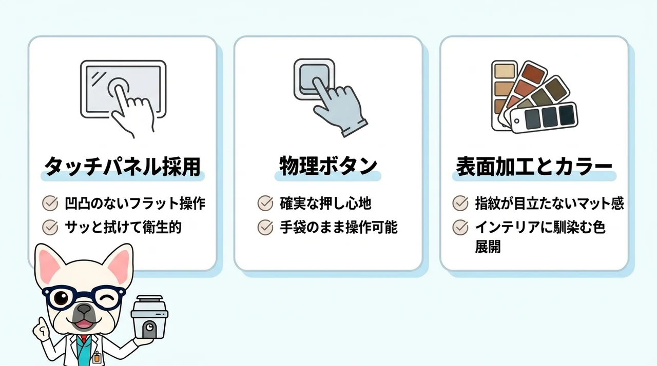 パリパリキューのデザインと操作性の変化
