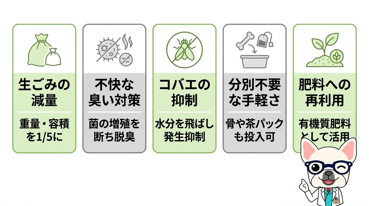 パリパリキューを使用するメリット5つ