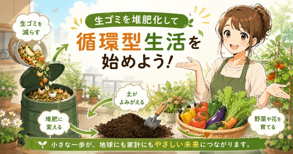 まとめ：生ゴミを堆肥化して循環型生活を始めよう