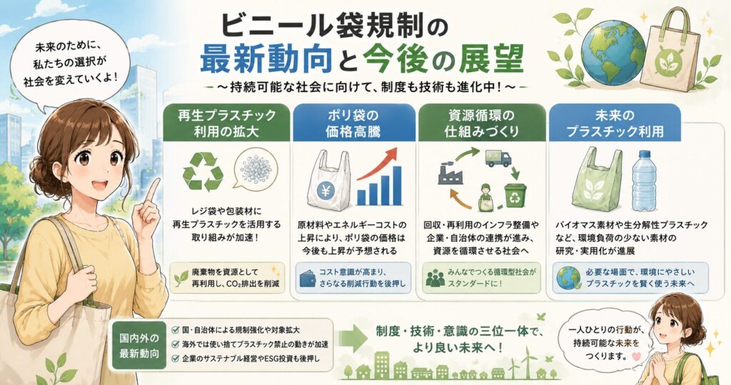 ビニール袋規制の最新動向と今後の展望