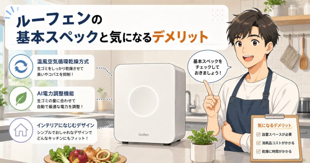 ルーフェンの基本スペックと気になるデメリット
