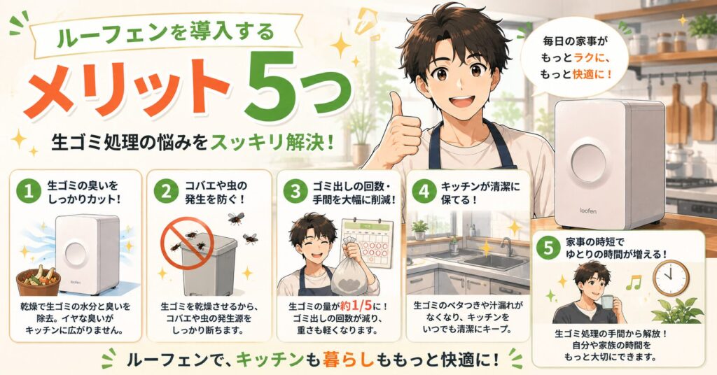 ルーフェンを導入するメリット5つ