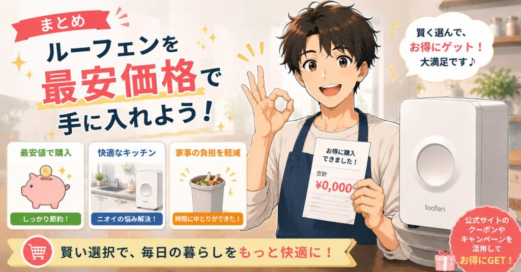 まとめ：ルーフェンを最安価格で手に入れよう