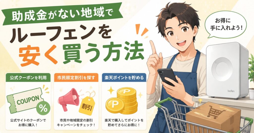 助成金がない地域でルーフェンを安く買う方法