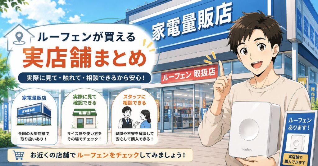 ルーフェンが買える実店舗まとめ