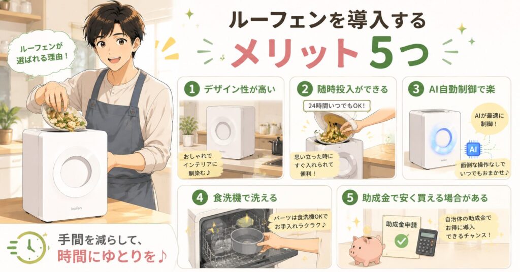 ルーフェンを導入するメリット5つ