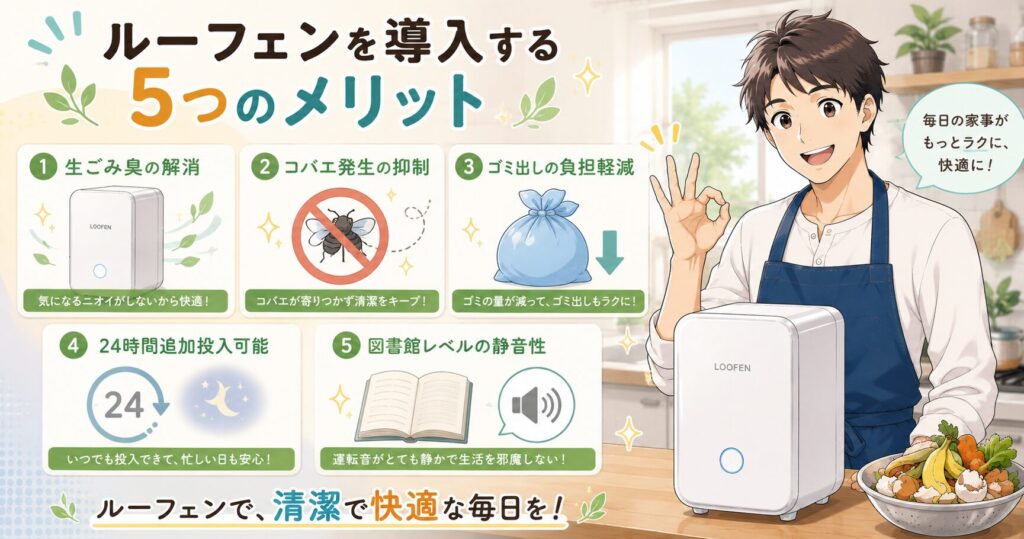 ルーフェンを導入する5つのメリット