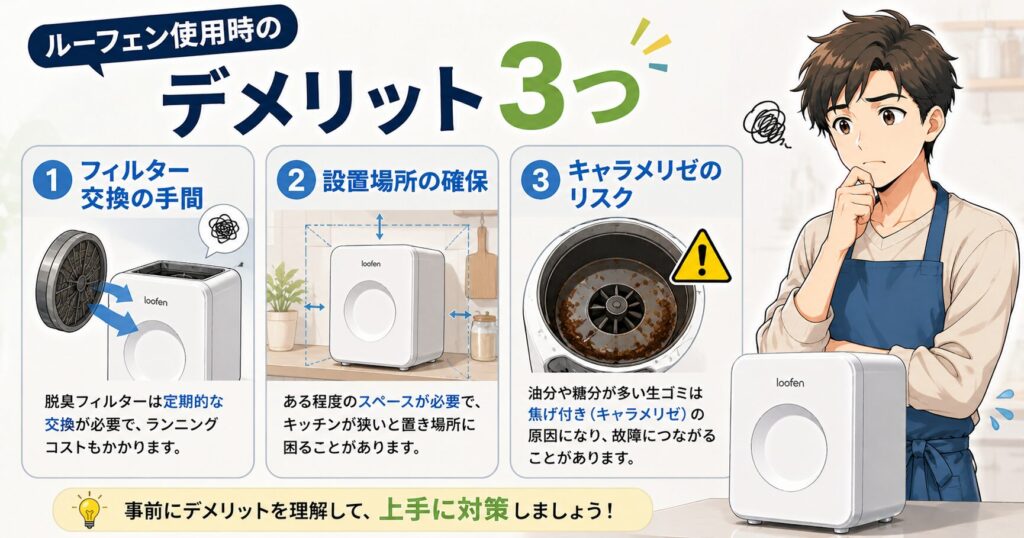 ルーフェン使用時のデメリット3つ