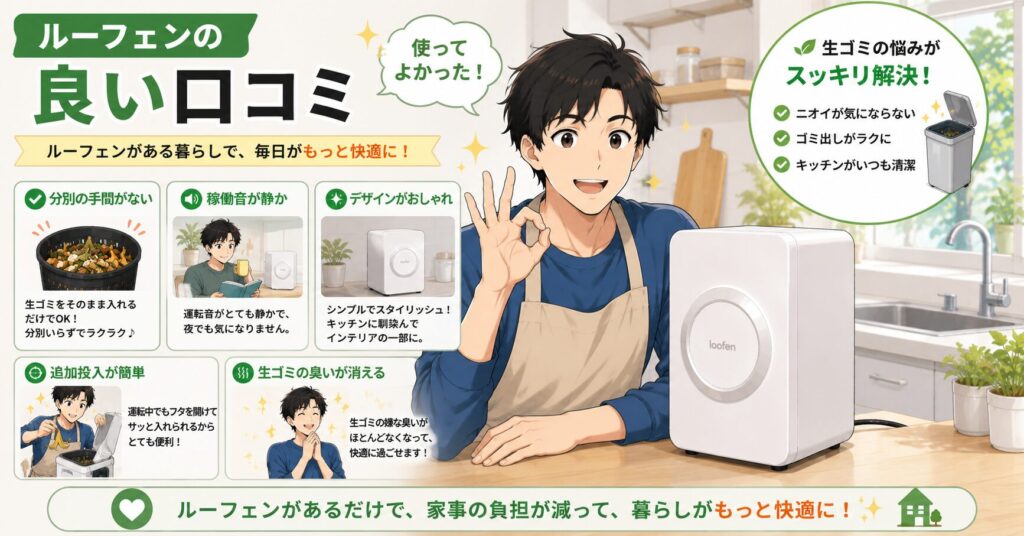 ルーフェンの良い口コミ