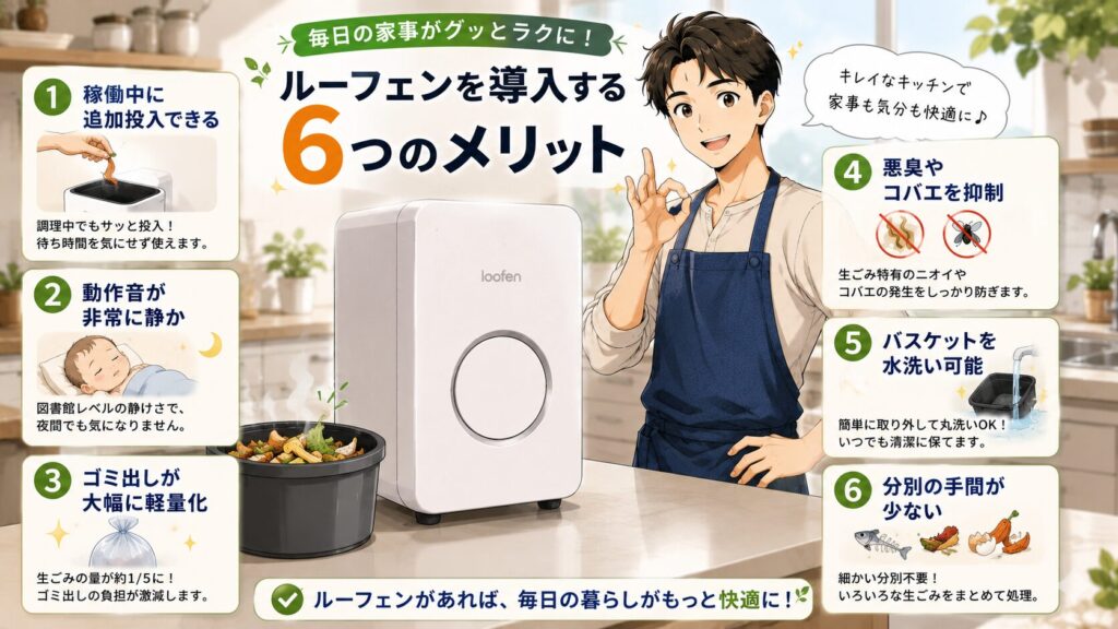 ルーフェンを導入する6つのメリット