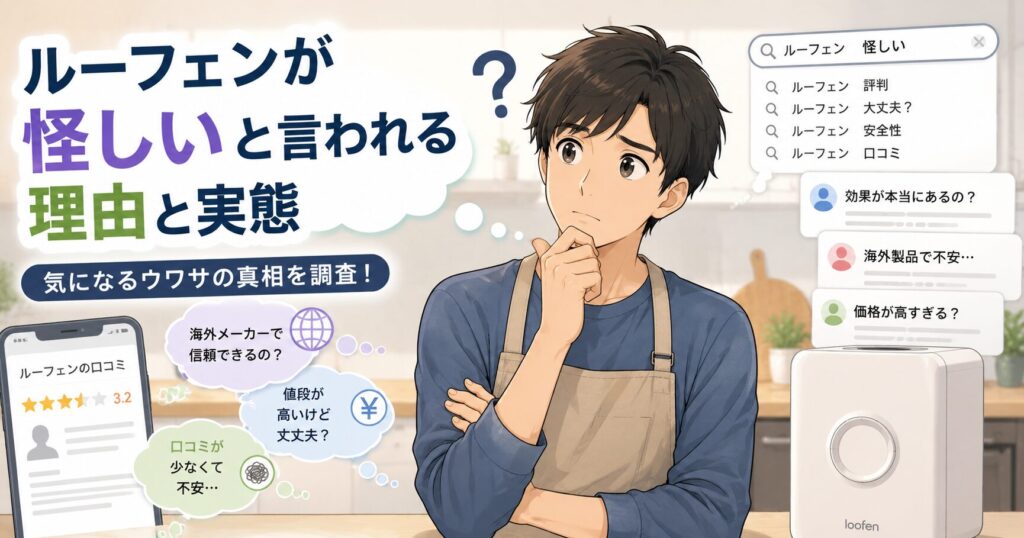 ルーフェンが怪しいと言われる理由と実態