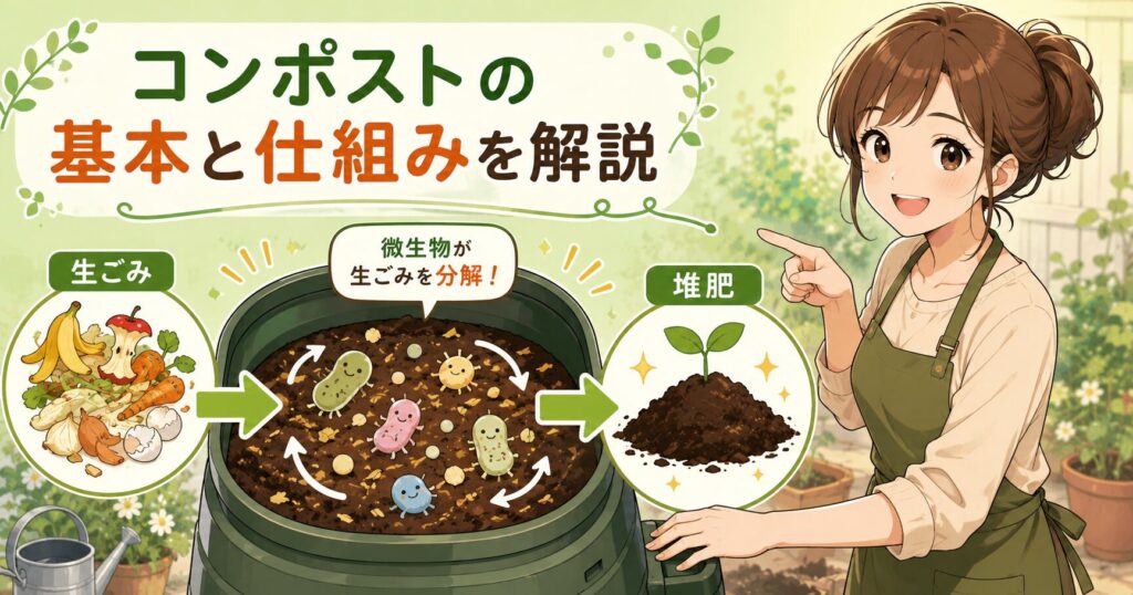 コンポストの基本と仕組みを解説