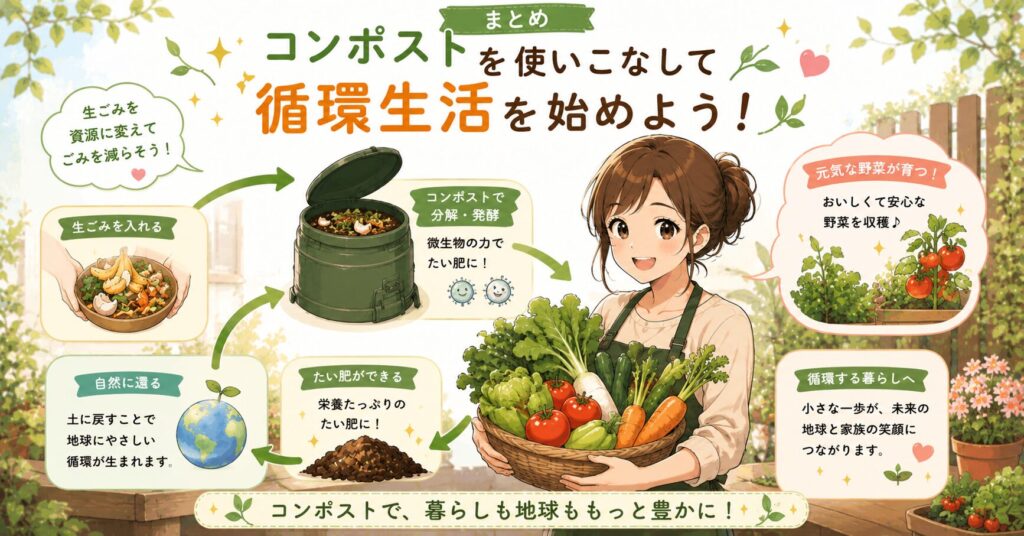 まとめ：コンポストを使いこなして循環生活を始めよう