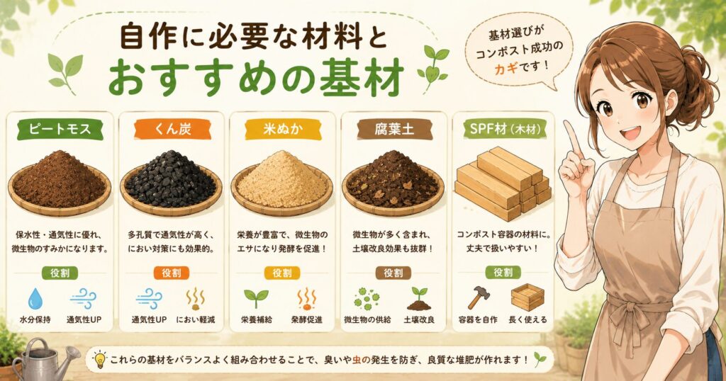 自作に必要な材料とおすすめの基材
