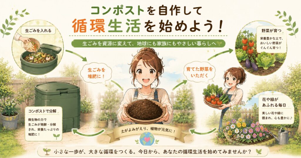 まとめ：コンポストを自作して循環生活を始めよう
