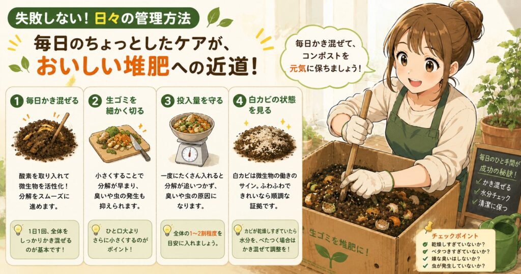 失敗しない日々の管理方法