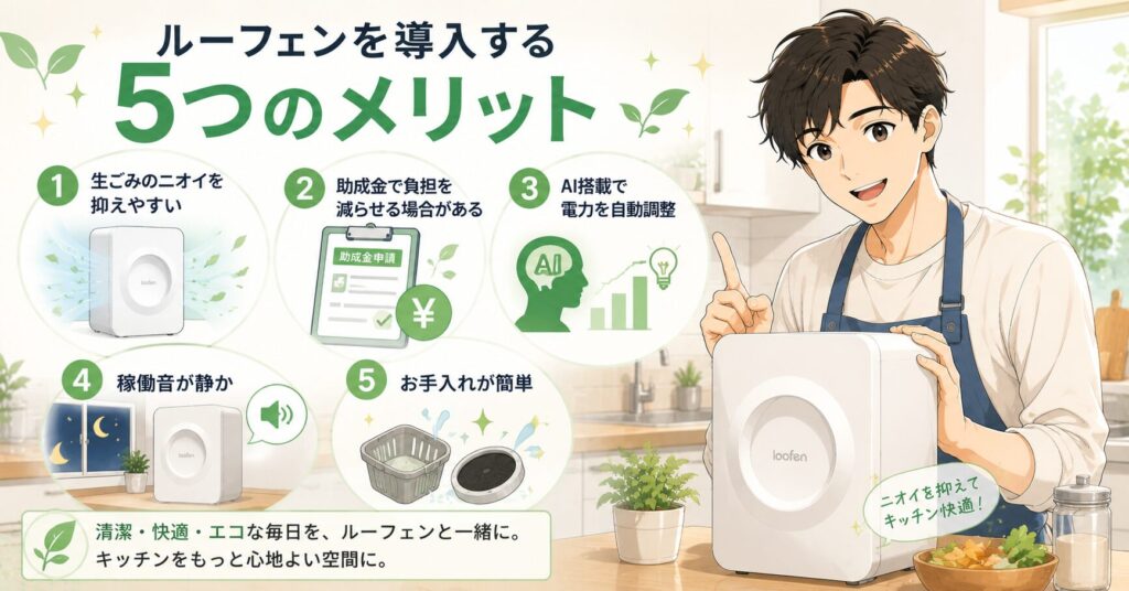 ルーフェンを導入する5つのメリット