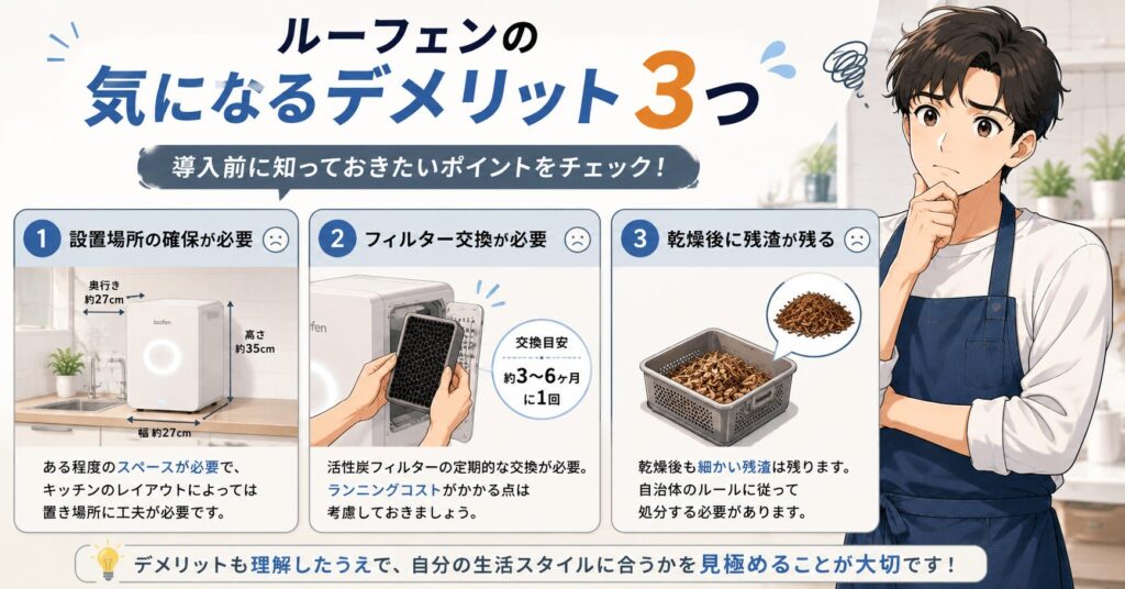 ルーフェンの気になるデメリット3つ