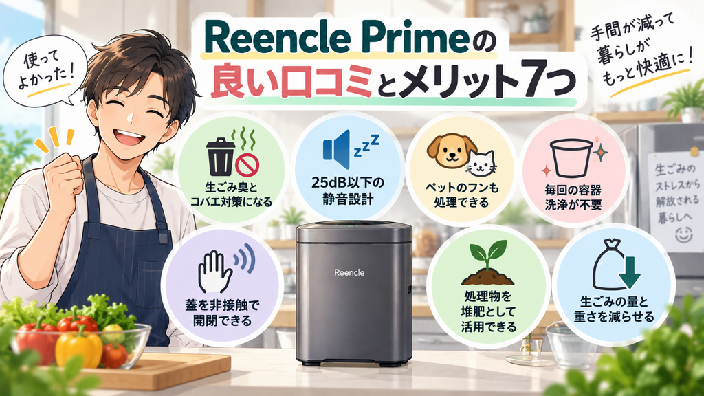 Reencle Primeの良い口コミとメリット7つ