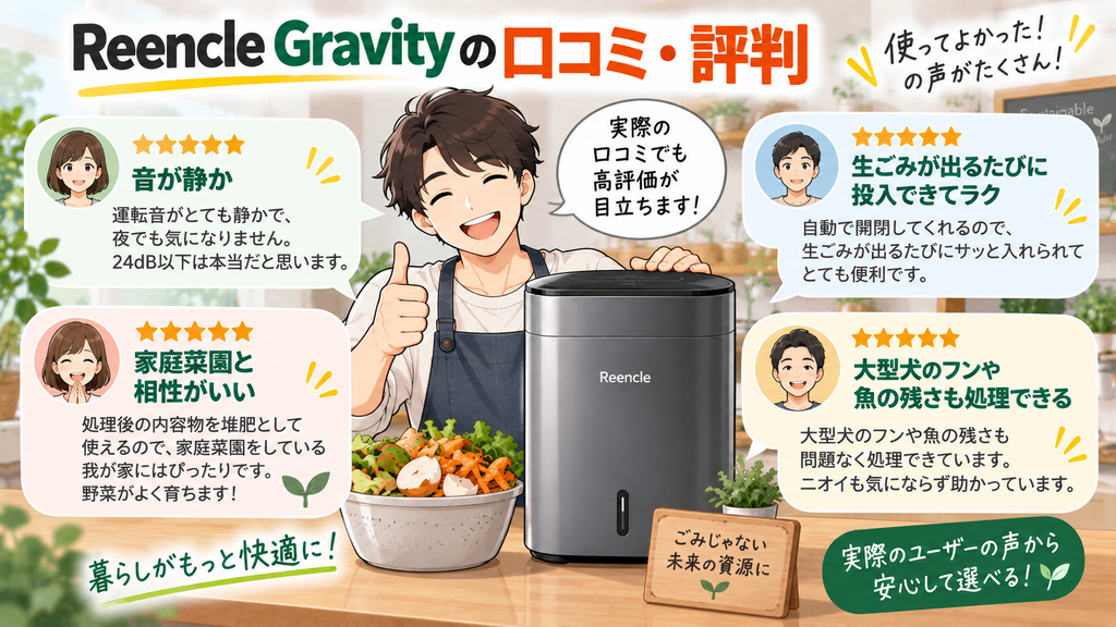 Reencle Gravityの口コミ・評判