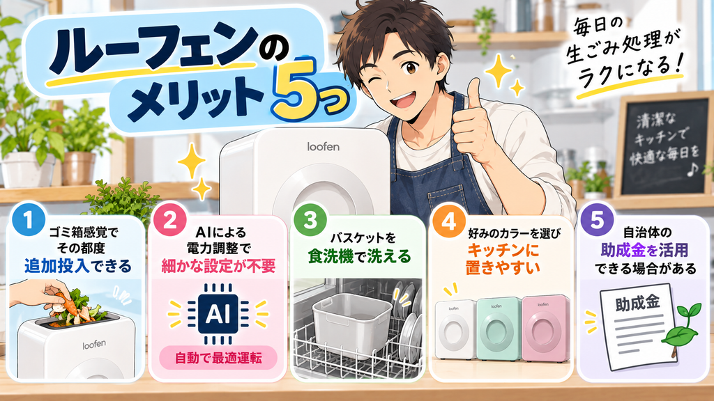 ルーフェンのメリット5つ
